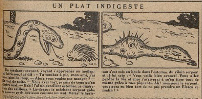 L'Intrépide 1930 -n°1036 - page 13 - Un plat indigeste - 29 juin 1929
