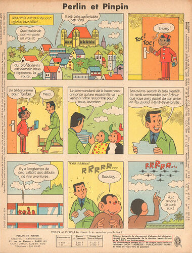Perlin et Pinpin n°29 du jeudi 22 juillet 1965
