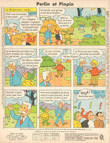 Perlin et Pinpin n°17 du jeudi 28 avril 1966