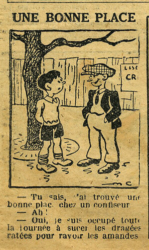 Cri-Cri 1936 - n°919 - page 2 - Une bonne place - 7 mai 1936