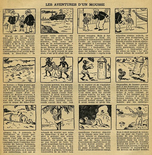 Cri-Cri 1933 - n°772 - page 14 - Les aventures d'un mousse - 13 juillet 1933