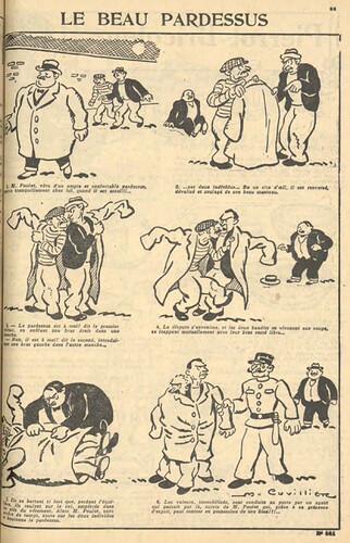 Pierrot 1928 - n°151 - page 11 - Le beau pardessus - 11 novembre 1928