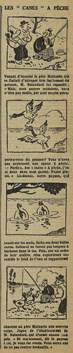 Fillette 1931 - n°1193 - page 13 - Les canes à pêche - 1er février 1931