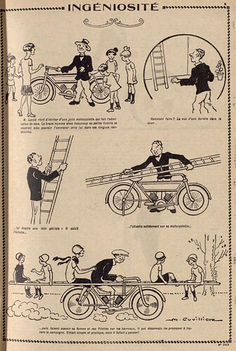 Lisette 1928 - n°343 - page 5 - Ingéniosité - 5 février 1928
