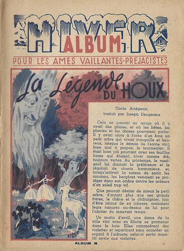 Album N HIVER - n°1 et 2 -  janvier 1945
