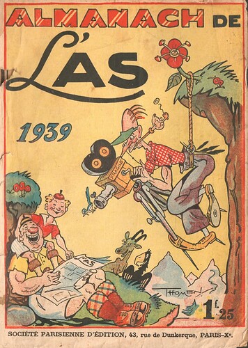Almanach L'AS 1939