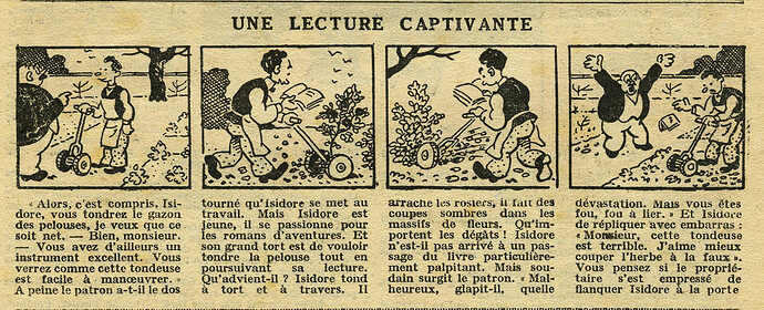 Cri-Cri 1931 - n°673 - page 4 - Une lecture captivante - 20 août 1931
