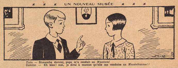 Lisette 1931 - n°51 - page 14 - Un nouveau musée - 20 décembre 1931