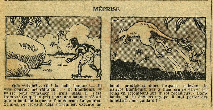 Cri-Cri 1934 - n°803 - page 2 - Méprise - 15 février 1934