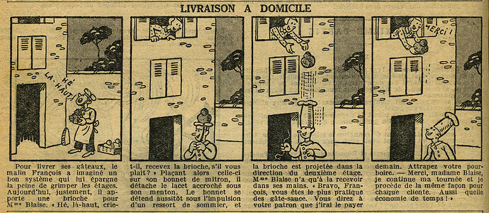 Cri-Cri 1933 - n°767 - page 4 - Livraison à domicile - 8 juin 1933