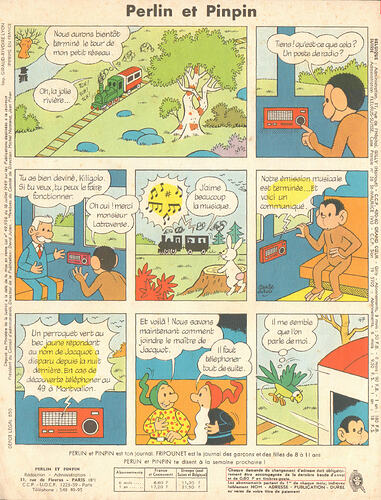 Perlin et Pinpin n°26 du jeudi 30 juin 1966