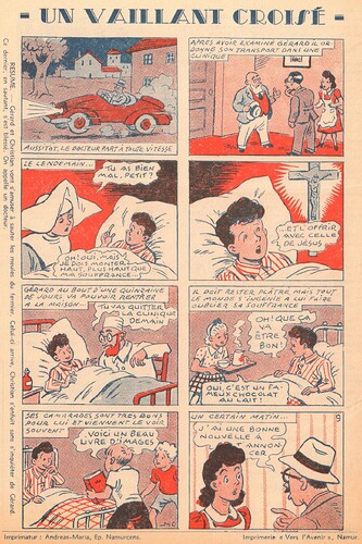 Le Croisé 1958 - 9 - n°44 - page 688 - Un vaillant croisé - 3 août 1958