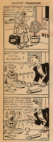 Pierrot 1936 - n°6 - page 2 - Cuisine française - 9 février 1936