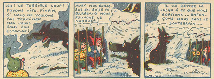 Ames Vaillantes 1941 - n°8 - 23 février 1941 - extrait Perlin et Pinpin
