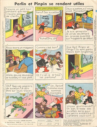 Perlin et Pinpin 1960 - n°11 - 13 mars 1960 - page 8