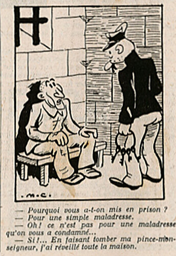 Almanach François 1939 - page 96 - Dessin sans titre