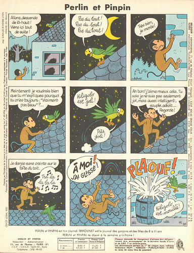 Perlin et Pinpin n°15 du jeudi 14 avril 1966