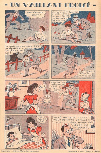 Le Croisé 1958 - 8 - n°42 - page 672 - Un vaillant croisé - 20 et 27 juillet 1958
