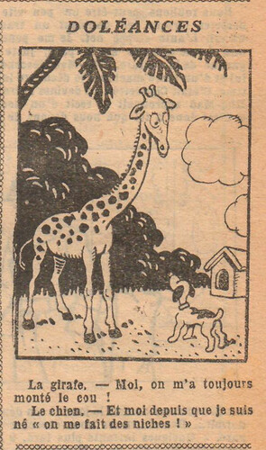 Fillette 1930 - n°1142 - page 11 - Doléances - 9 février 1930