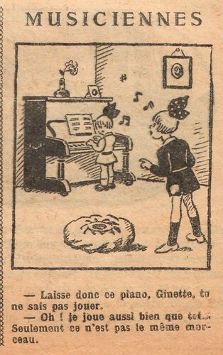 Fillette 1932 - n°1244 - page 7 - Musiciennes - 24 janvier 1932