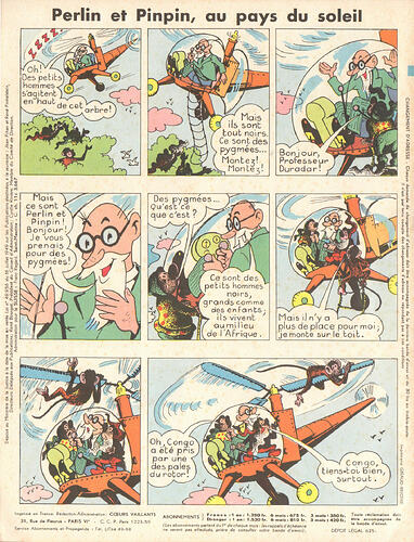 Perlin et Pinpin 1958 - n°45 - 9 novembre 1958 - page 8