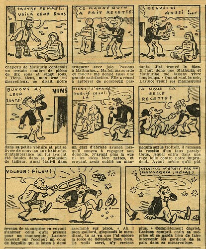 Cri-Cri 1935 - n°899 - page 2 - Les mannequins de LASTUCE - 19 décembre 1935