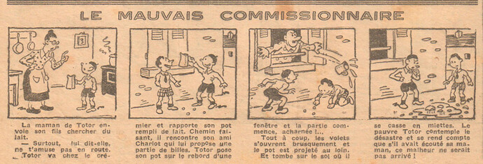 Coeurs Vaillants 1934 - n°51 - page 2 - Le mauvais commissionnaire - 16 décembre 1934