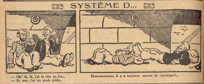 Pierrot 1930 - n°16 - page 14 - Système D... - 20 avril 1930