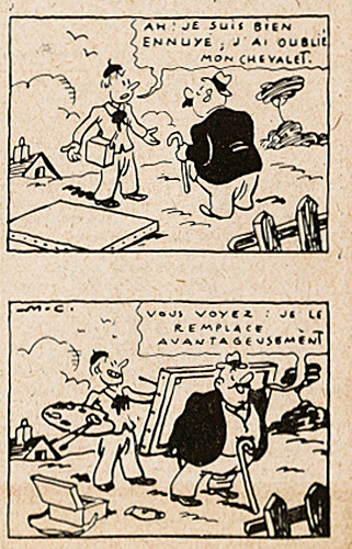 Pat épate 1949 - n°33 - page 7 - Ah je suis bien ennuyé - 14 août 1949