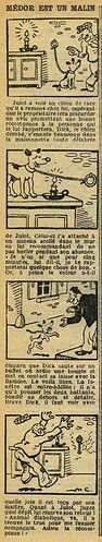 Cri-Cri 1934 - n°825 - page 4 - Médor est un malin - 19 juillet 1934