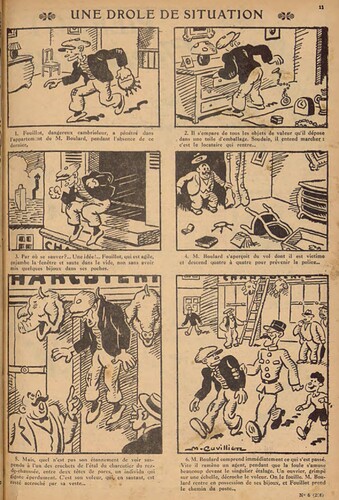 Pierrot 1931 - n°6 - page 11 - Une drôle de situation - 8 février 1931