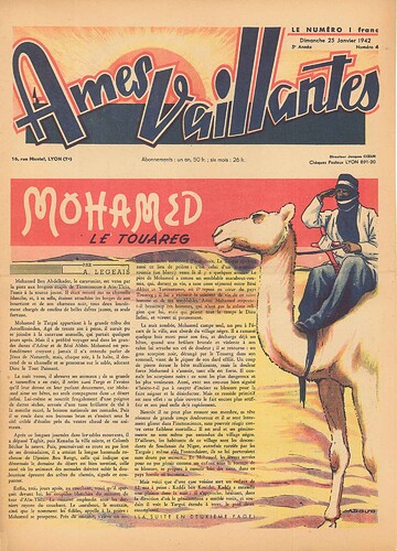 Ames Vaillantes 1942 - n°4 - 25 janvier 1942 - page 1