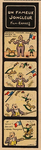 Pierrot 1938 - n°3 - page 5B - Un fameux jongleur - Film Express - 16 janvier 1938