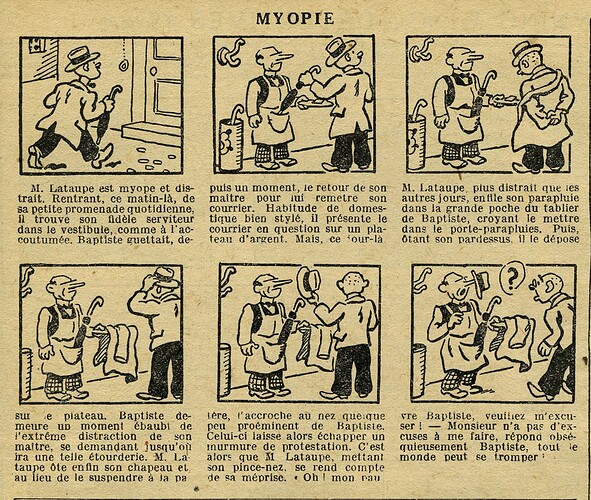 Cri-Cri 1933 - n°752 - page 11 - Myopie - 23 février 1933