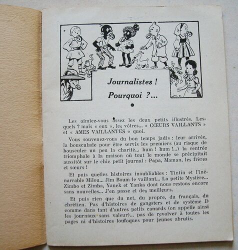 Livre d'enfant Tous journalistes illustré par Cuvillier (3)