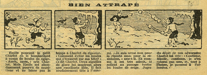 Cri-Cri 1930 - n°596 - page 6 - Bien attrapé - 27 février 1930
