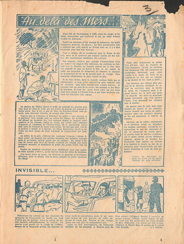 Tintin et Milou -la Voix de l'Ouest  1945 - n°6 - oage 7