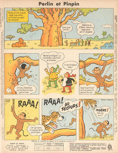 Perlin et Pinpin n°8 du jeudi 25 février 1965
