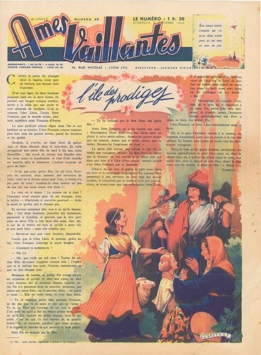 Ames Vaillantes 1943 - n°40 - 3 octobre 1943 - page 1