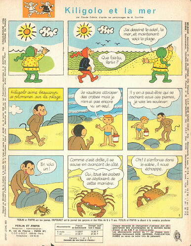 Perlin et Pinpin n°22 du jeudi 30 mai 1968