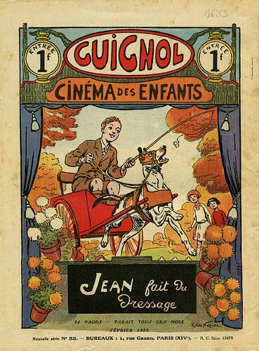 Guignol 1925 - n°53 - Février 1925 - dos