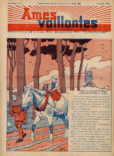 SAmes Vaillantes 1939 - n°1 - 5 janvier 1939