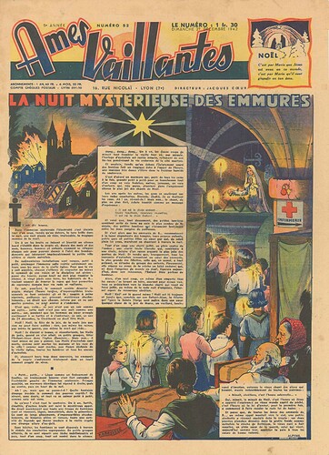 Ames Vaillantes 1942 - n°52 - 27 décembre 1942 - page 1
