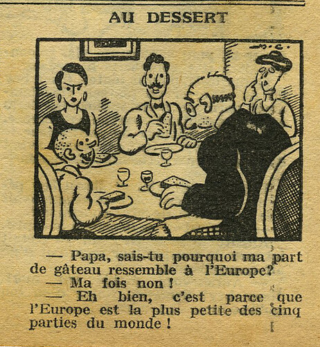 Cri-Cri 1930 - n°627 - page 6 - Au dessert - 2 octobre 1930