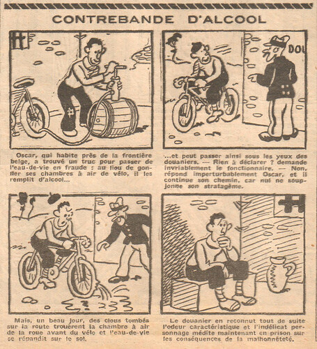 Coeurs Vaillants 1933 - n°17 - Contrebande d'alcool - 23 avril 1933 - page 2