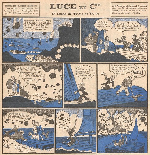 Ames Vaillantes 1938 - n°39 - page 8 - Lucie et Cie - 29 septembre 1938
