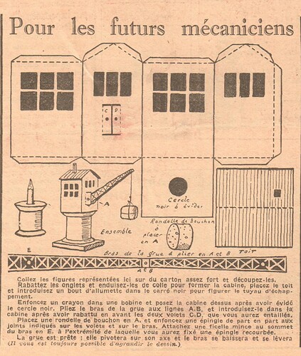 Coeurs Vaillants 1938 - n°41 - Pour les futurs mécaniciens - 9 octobre 1938 - page 8