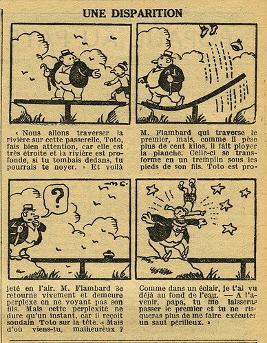 Cri-Cri 1934 - n°836 - page 4 - Une disparition - 4 octobre 1934