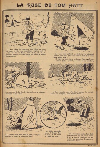 Pierrot 1931 - n°14 - page 5 - La ruse de Tom Hatt - 5 avril 1931