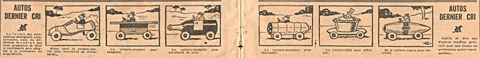 Coeurs Vaillants 1935 - n°13 - pages 2 et  3 - Autos dernier cri - 31 mars 1935